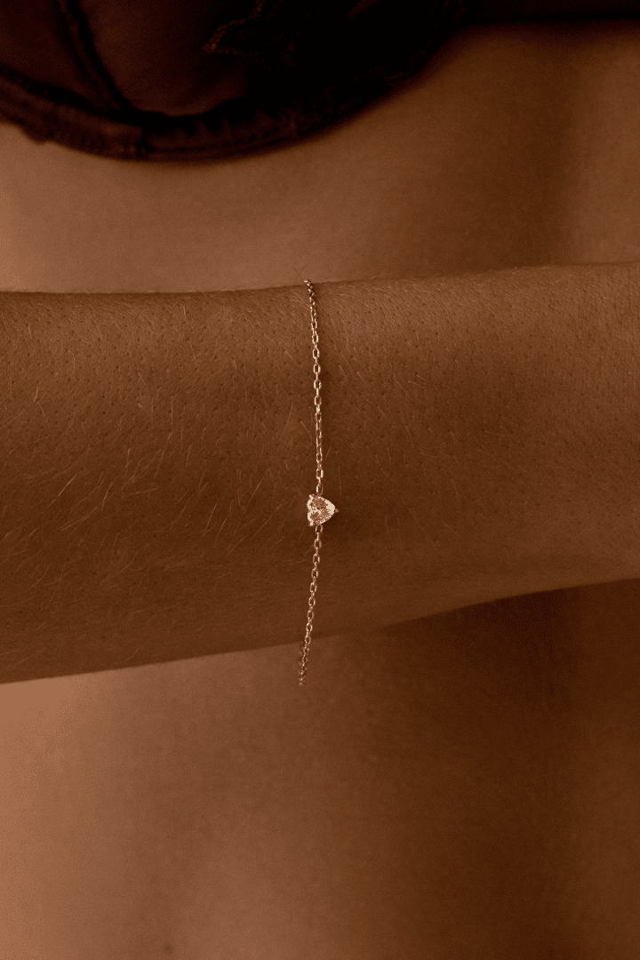 HEART STONE BRACELET
