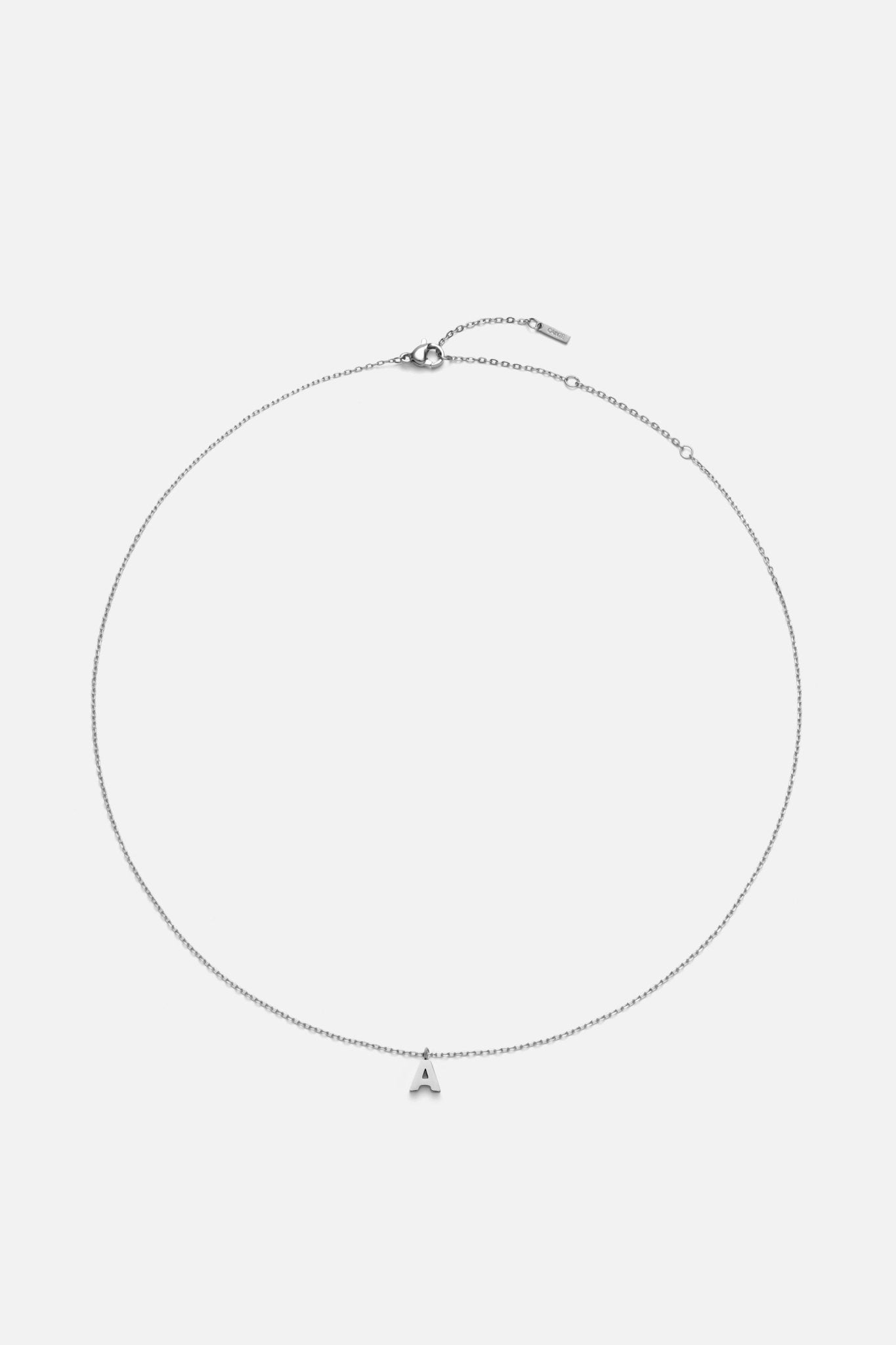 LETTER POLISHED NECKLACE (A-Z)