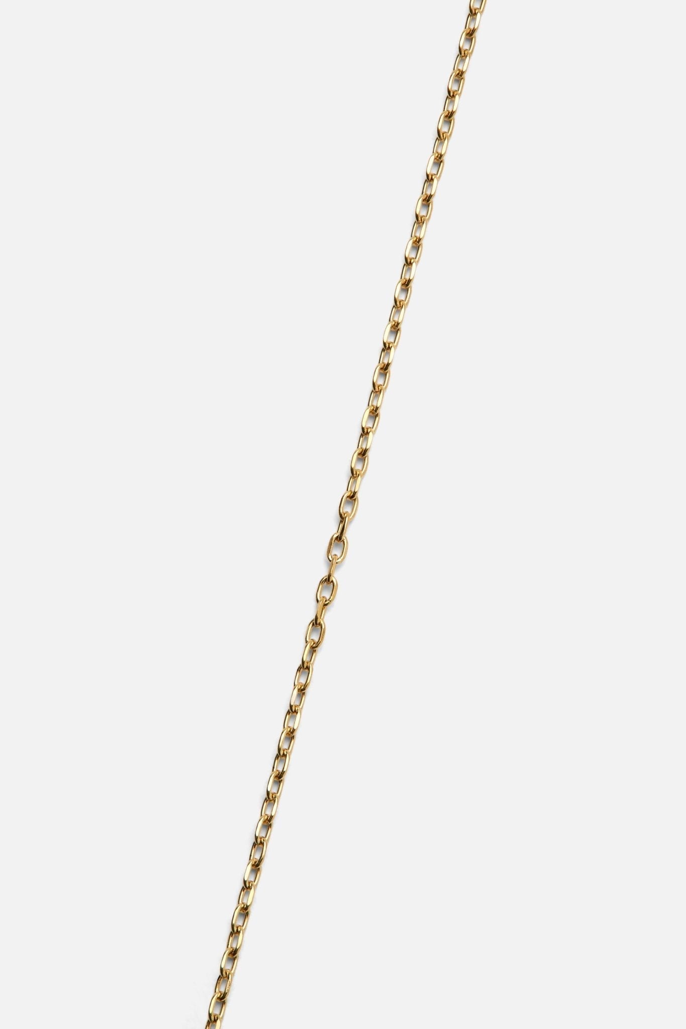 LETTER POLISHED NECKLACE (A-Z)
