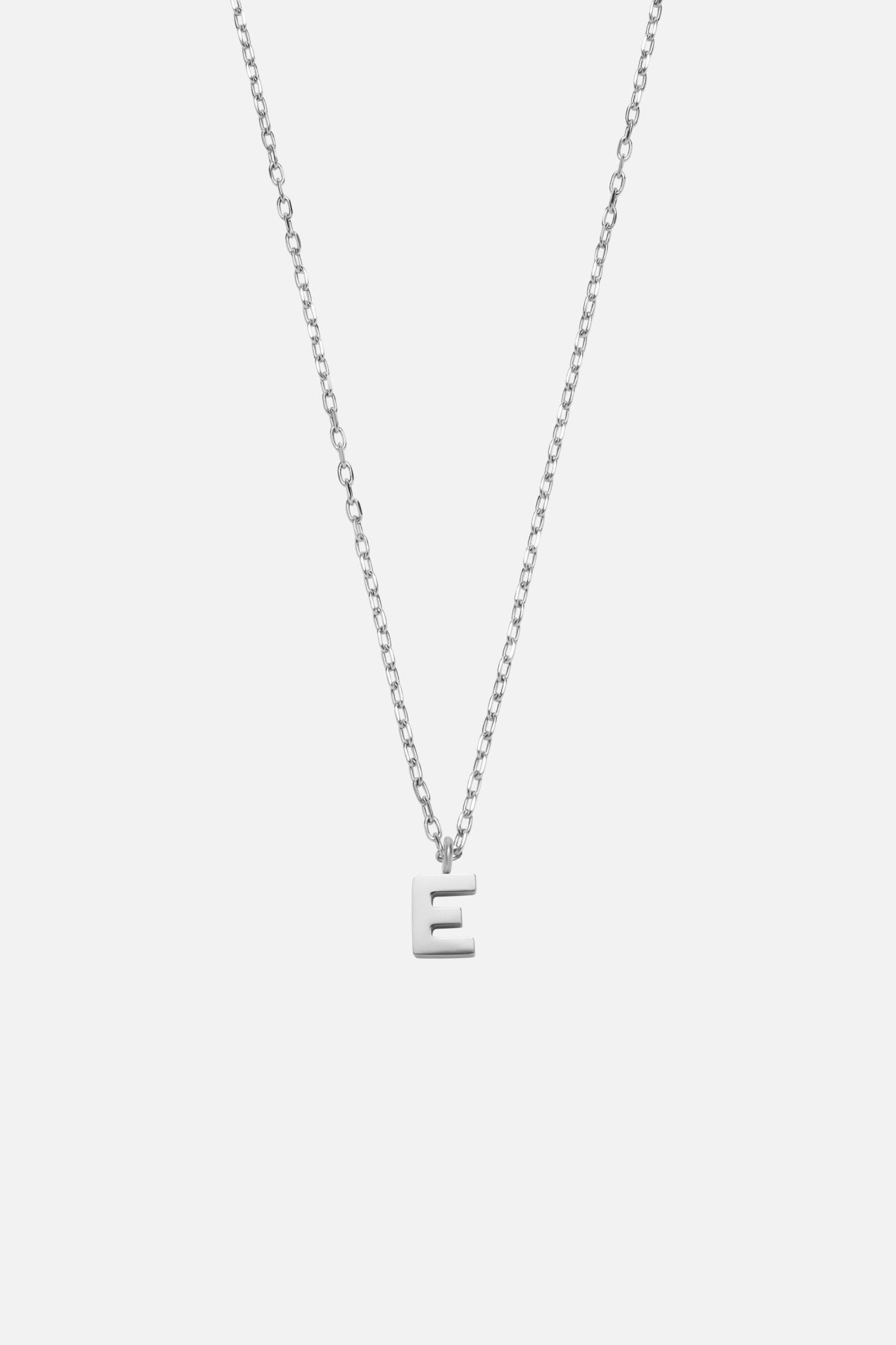 LETTER POLISHED NECKLACE (A-Z)