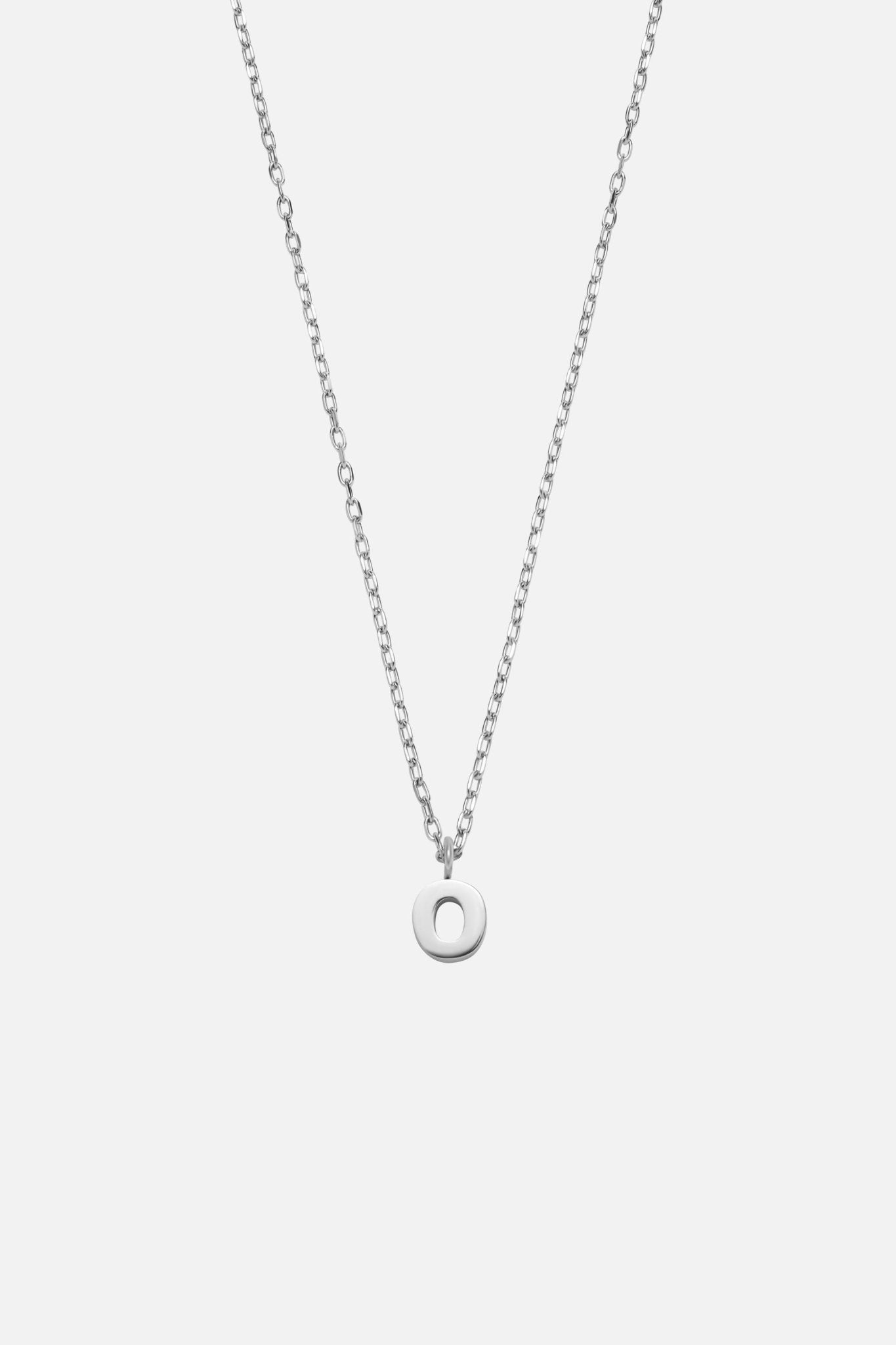 LETTER POLISHED NECKLACE (A-Z)