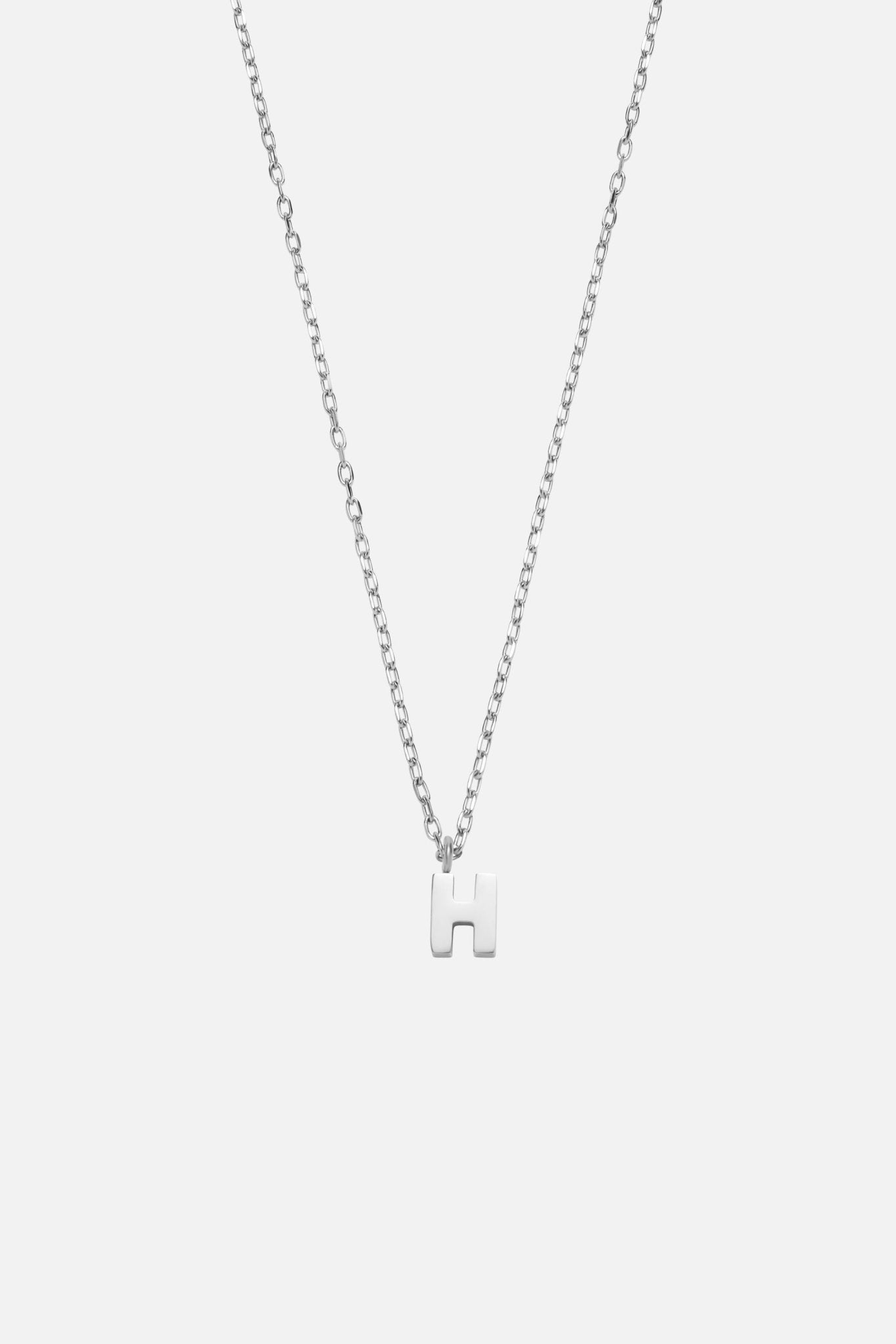 LETTER POLISHED NECKLACE (A-Z)