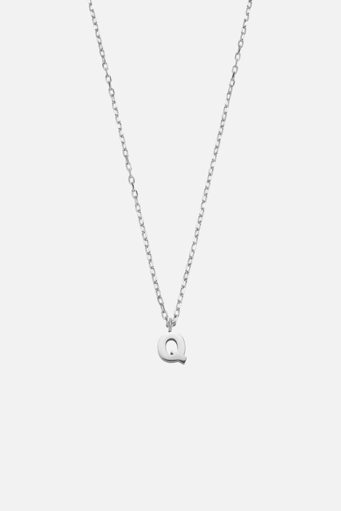 LETTER POLISHED NECKLACE (A-Z)