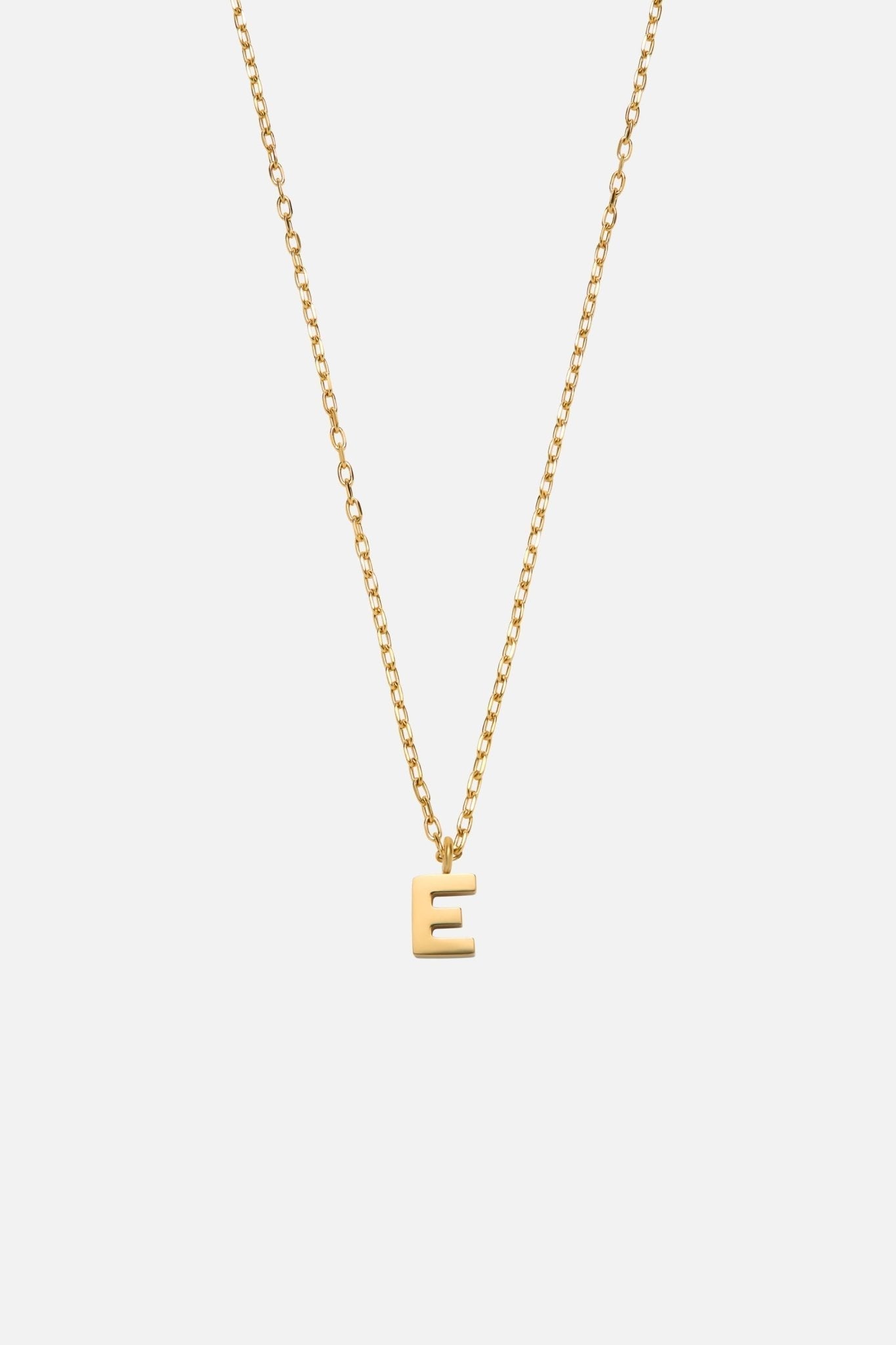 LETTER POLISHED NECKLACE (A-Z)
